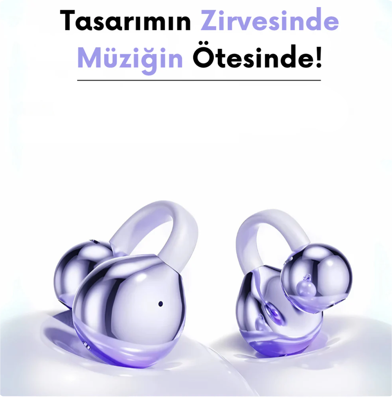 Vioara® – Klips Tasarımlı Kablosuz Kulaklık