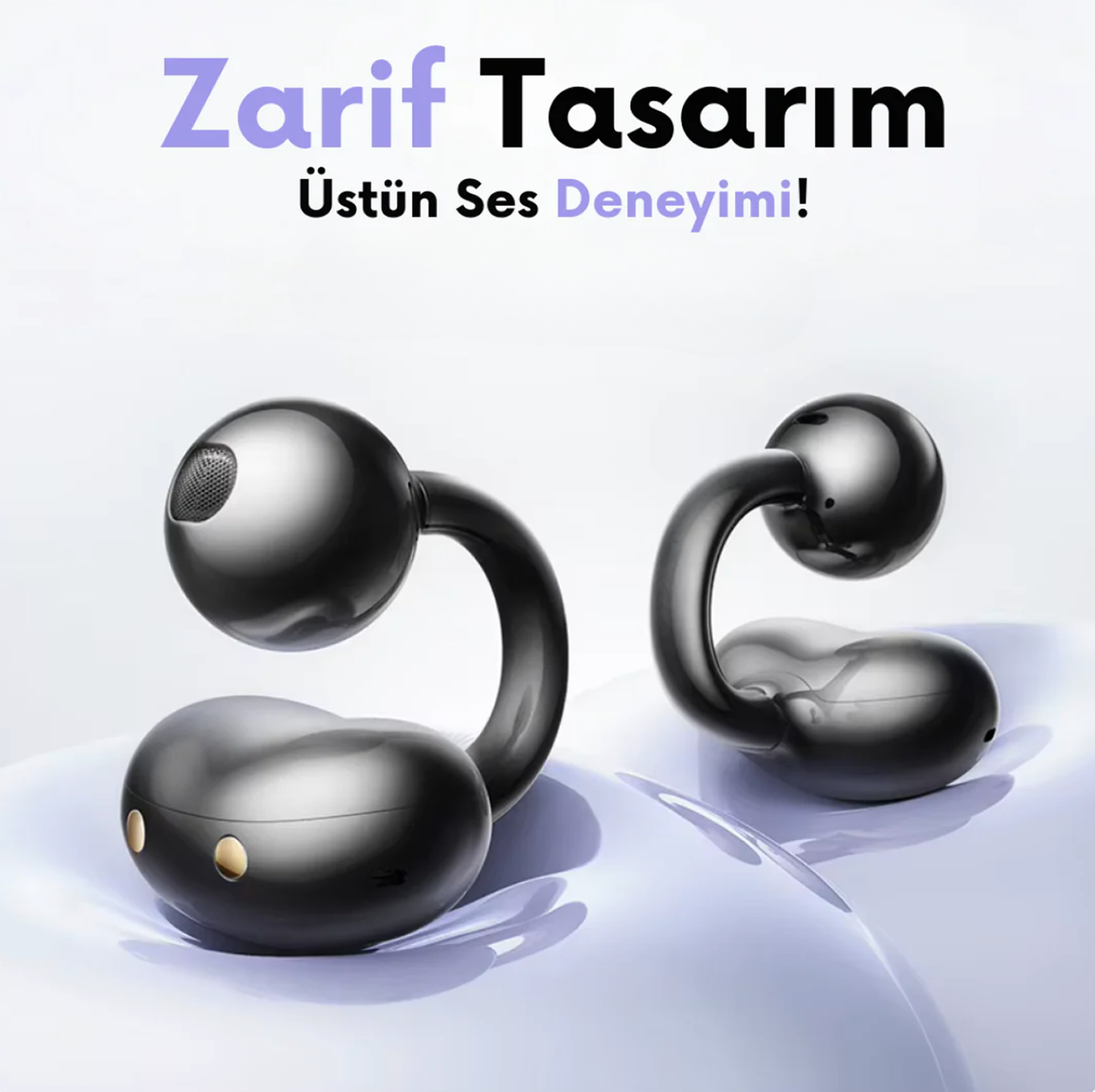 Vioara® – Klips Tasarımlı Kablosuz Kulaklık